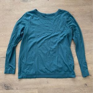 Lululemon Swiftly Relaxed Long Sleeve Top Persian Blue 10